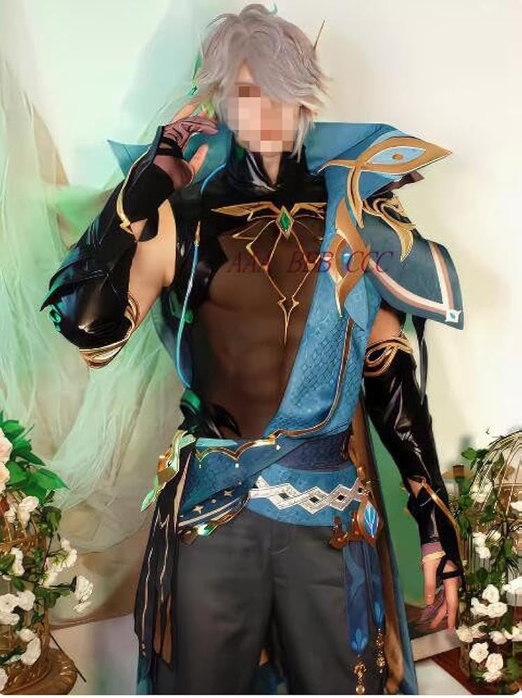 Amazon.co.jp: [YUANHUO] 原神 スメール アルハイゼン コスプレ